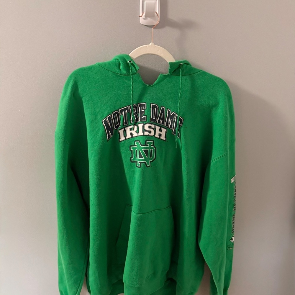 Notre Dame Irish Green Hoodie